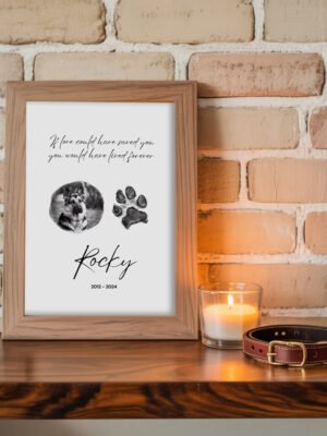 Pet Memorial Prints