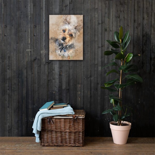 Love My Pet Printed Art Canvas - Image 7